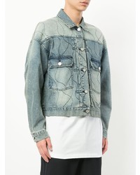 hellblaue Jeansjacke von Wooyoungmi