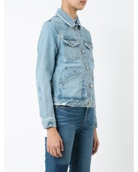 hellblaue Jeansjacke von Derek Lam 10 Crosby