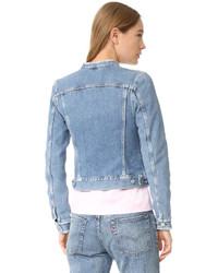 hellblaue Jeansjacke von Acne Studios