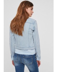 hellblaue Jeansjacke von Vero Moda