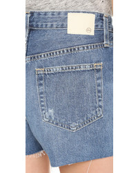 hellblaue Jeansshorts von AG Jeans