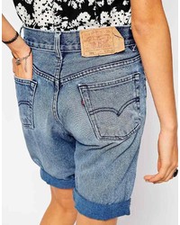 hellblaue Jeansshorts von Reclaimed Vintage