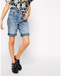 hellblaue Jeansshorts von Reclaimed Vintage