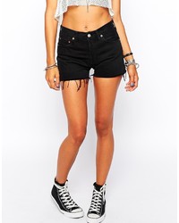 hellblaue Jeansshorts von Asos