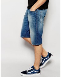 hellblaue Jeansshorts von True Religion