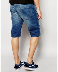 hellblaue Jeansshorts von True Religion