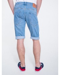 hellblaue Jeansshorts von Big Star