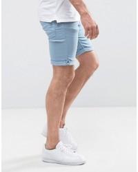 hellblaue Jeansshorts von Blend of America