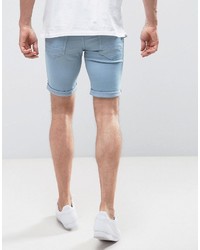 hellblaue Jeansshorts von Blend of America