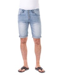 hellblaue Jeansshorts von BLUE MONKEY