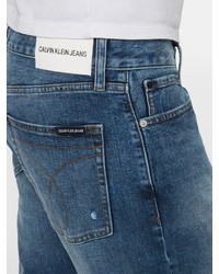 hellblaue Jeansshorts von Calvin Klein