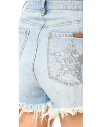 hellblaue Jeansshorts von Sass & Bide