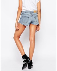 hellblaue Jeansshorts von Cheap Monday