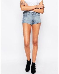 hellblaue Jeansshorts von Cheap Monday