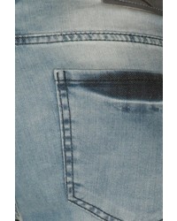 hellblaue Jeansshorts von FIOCEO