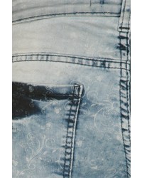 hellblaue Jeansshorts von FIOCEO