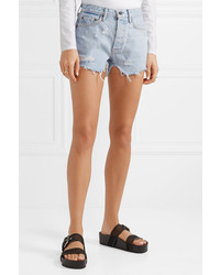 hellblaue Jeansshorts von Grlfrnd