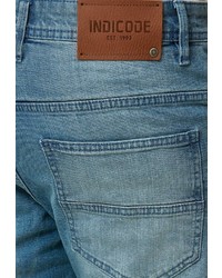 hellblaue Jeansshorts von INDICODE