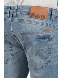 hellblaue Jeansshorts von INDICODE