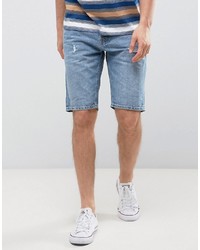 hellblaue Jeansshorts von Jack and Jones