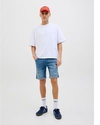 hellblaue Jeansshorts von Jack & Jones