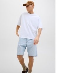 hellblaue Jeansshorts von Jack & Jones