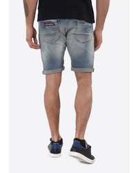 hellblaue Jeansshorts von Kaporal