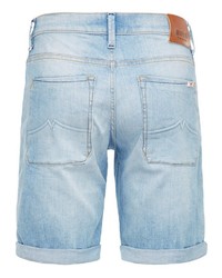 hellblaue Jeansshorts von Mustang