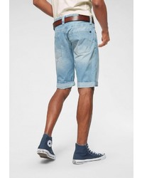 hellblaue Jeansshorts von Pepe Jeans