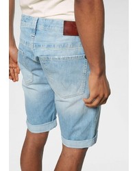 hellblaue Jeansshorts von Pepe Jeans