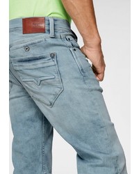 hellblaue Jeansshorts von Pepe Jeans