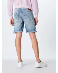 hellblaue Jeansshorts von Pepe Jeans