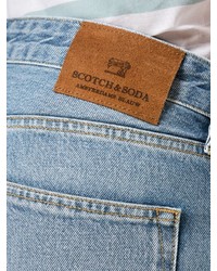 hellblaue Jeansshorts von Scotch & Soda