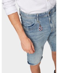 hellblaue Jeansshorts von Tom Tailor