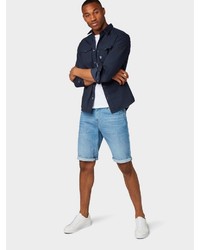 hellblaue Jeansshorts von Tom Tailor