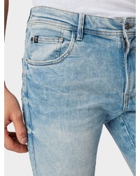 hellblaue Jeansshorts von Tom Tailor Denim