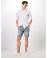 hellblaue Jeansshorts von Tom Tailor Denim