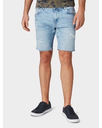 hellblaue Jeansshorts von Tom Tailor Denim