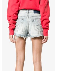 hellblaue Jeansshorts von Ksubi