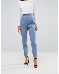 hellblaue Karottenhose von Asos