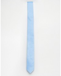 hellblaue Krawatte von Asos