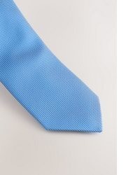hellblaue Krawatte von next