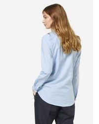 hellblaue Langarmbluse von Jdy