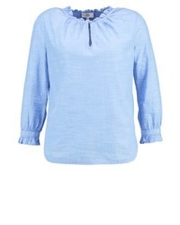 hellblaue Langarmbluse von Noa Noa