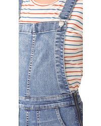 hellblaue Latzhose von Madewell