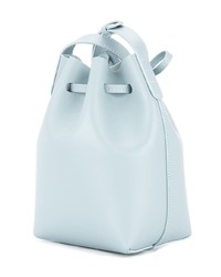 hellblaue Leder Beuteltasche von Mansur Gavriel