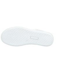 hellblaue Leder niedrige Sneakers von Andrea Conti