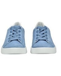 hellblaue Leder niedrige Sneakers von ara
