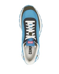 hellblaue Leder niedrige Sneakers von Camper