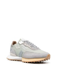 hellblaue Leder niedrige Sneakers von Ghoud